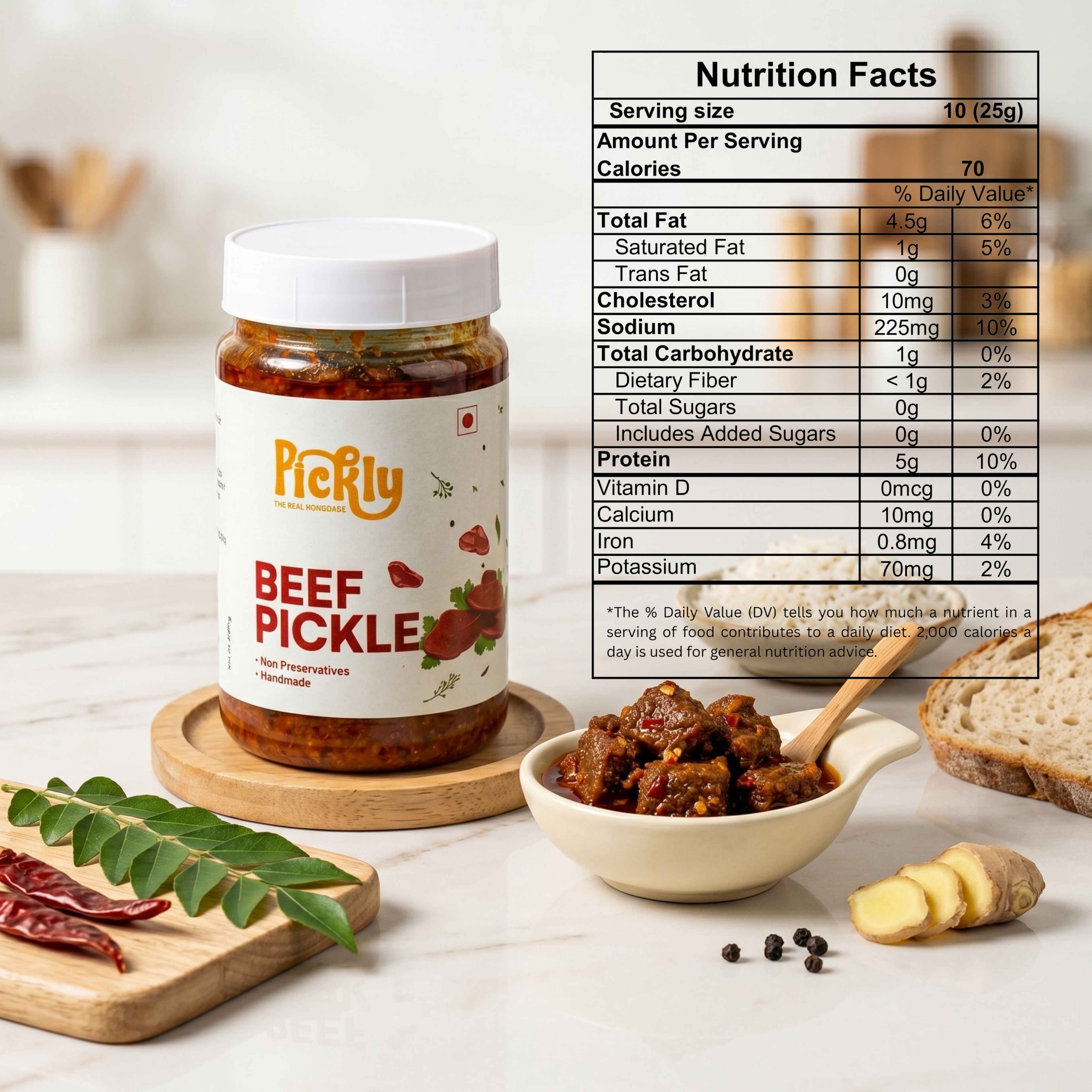 BEEF PICKLE 250g